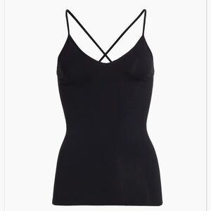 [NWT] Theory Jade Tubular Black Tank Top Racerback Straps Sz OS (One Size)